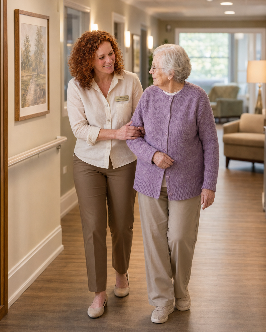 Psychiatric care at a partner facility